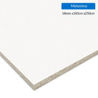Arauco Melamina Vesto Blanca 18mm x 183x250 cm