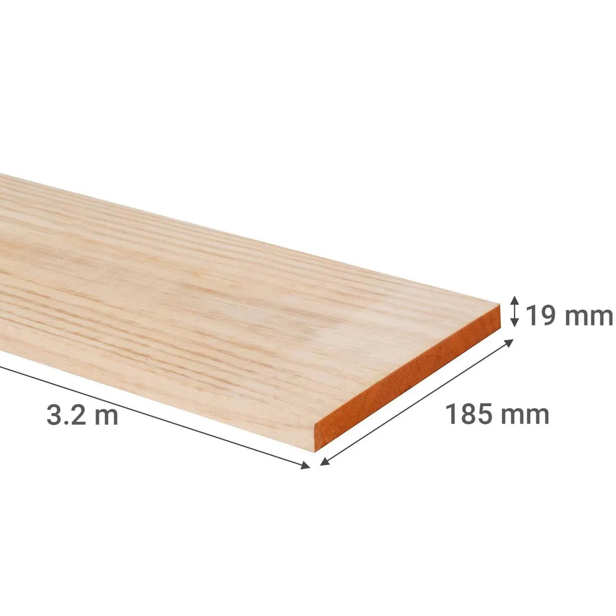 Arauco MSD Cepillado 1x8 x3.2 mts