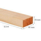 Arauco Pino MDS Cepillado 1x2 x3.2 mts
