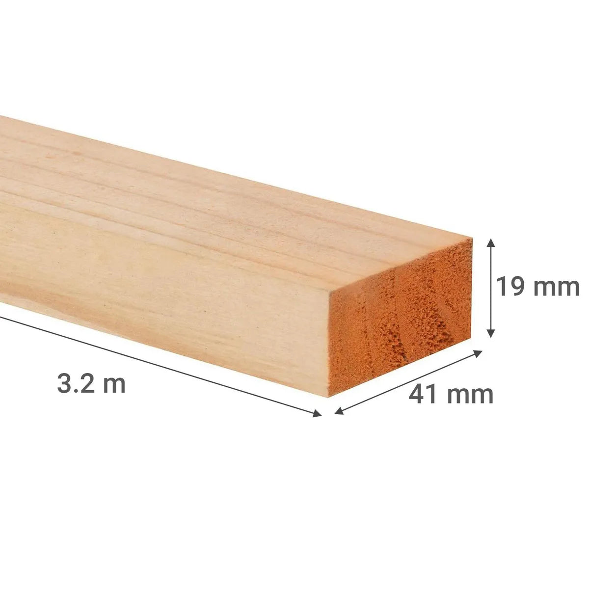 Arauco Pino MDS Cepillado 1x2 x3.2 mts