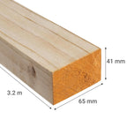 Arauco Pino MSD Cepillado 2x3x3.2 mts
