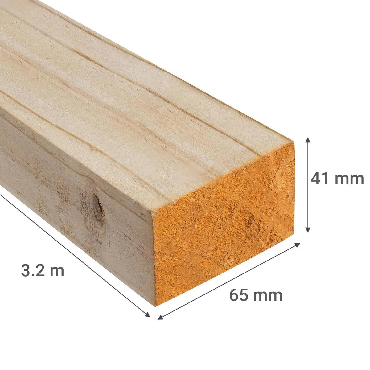 Arauco Pino MSD Cepillado 2x3x3.2 mts