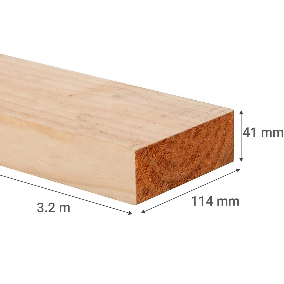 Arauco Viga MSD Cepillado 2x5x3.2 mts