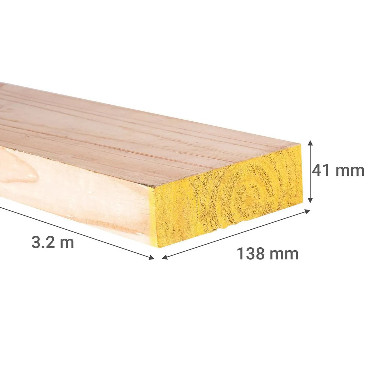 Arauco Viga MSD Cepillado 2x6x3.2 mts
