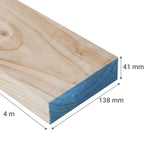 Arauco Viga MSD Estructural 2x6x4.0 mts