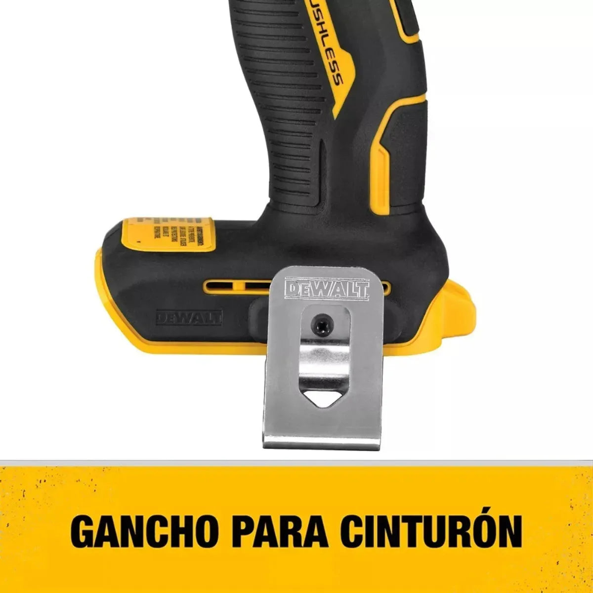 Dewalt Atornillador Impacto 20V + 2 Baterías 2A + Cargador DCF809D2-B2