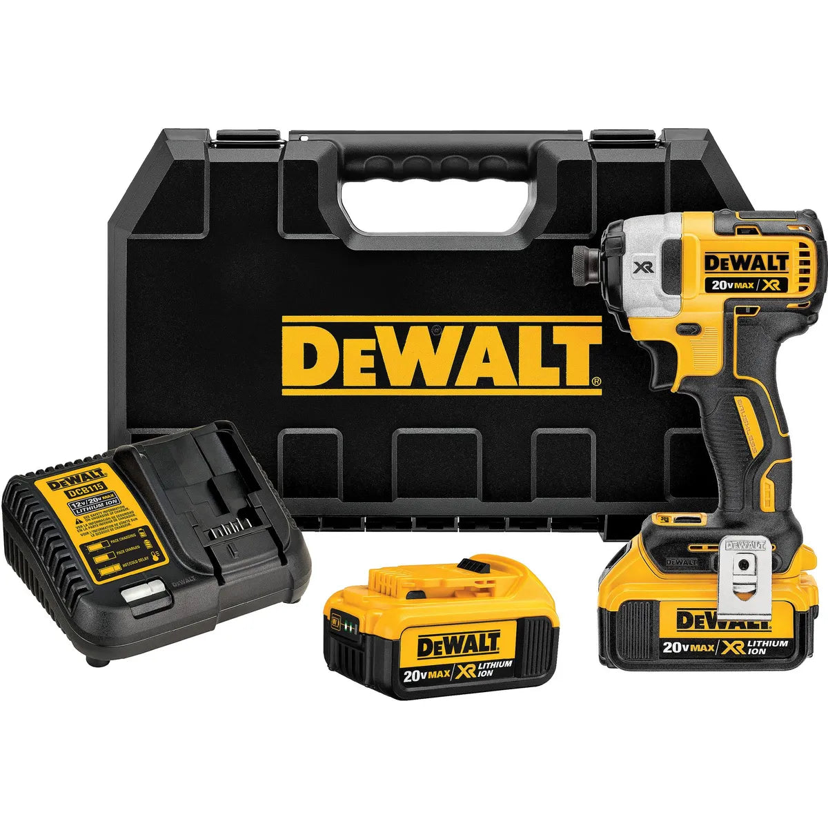 Dewalt Atornillador Impacto 20V DCF887M2-B2 +2 Baterías + Cargador