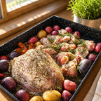 Bandeja Asadera Enlozada Yunque 40 x 30 cm