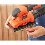 Black+Decker Lijadora Orbital 1/3 Hoja 150w BEW220-B2C