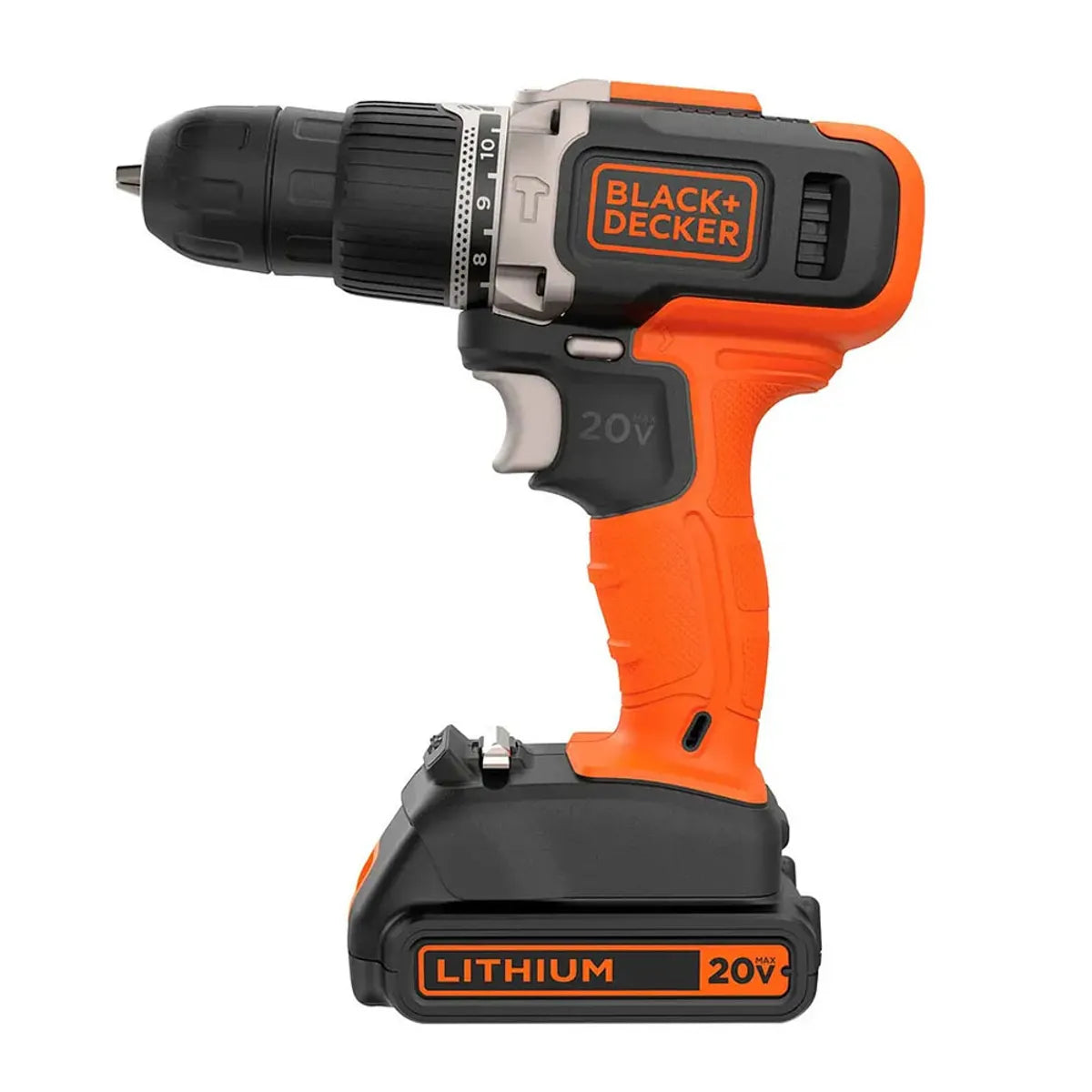 Black+Decker Taladro Percutor Inalámbrico 20v  BCD704C1-B2