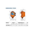 Pedrollo Controladro Electrónico de Presión Easy Small 16A
