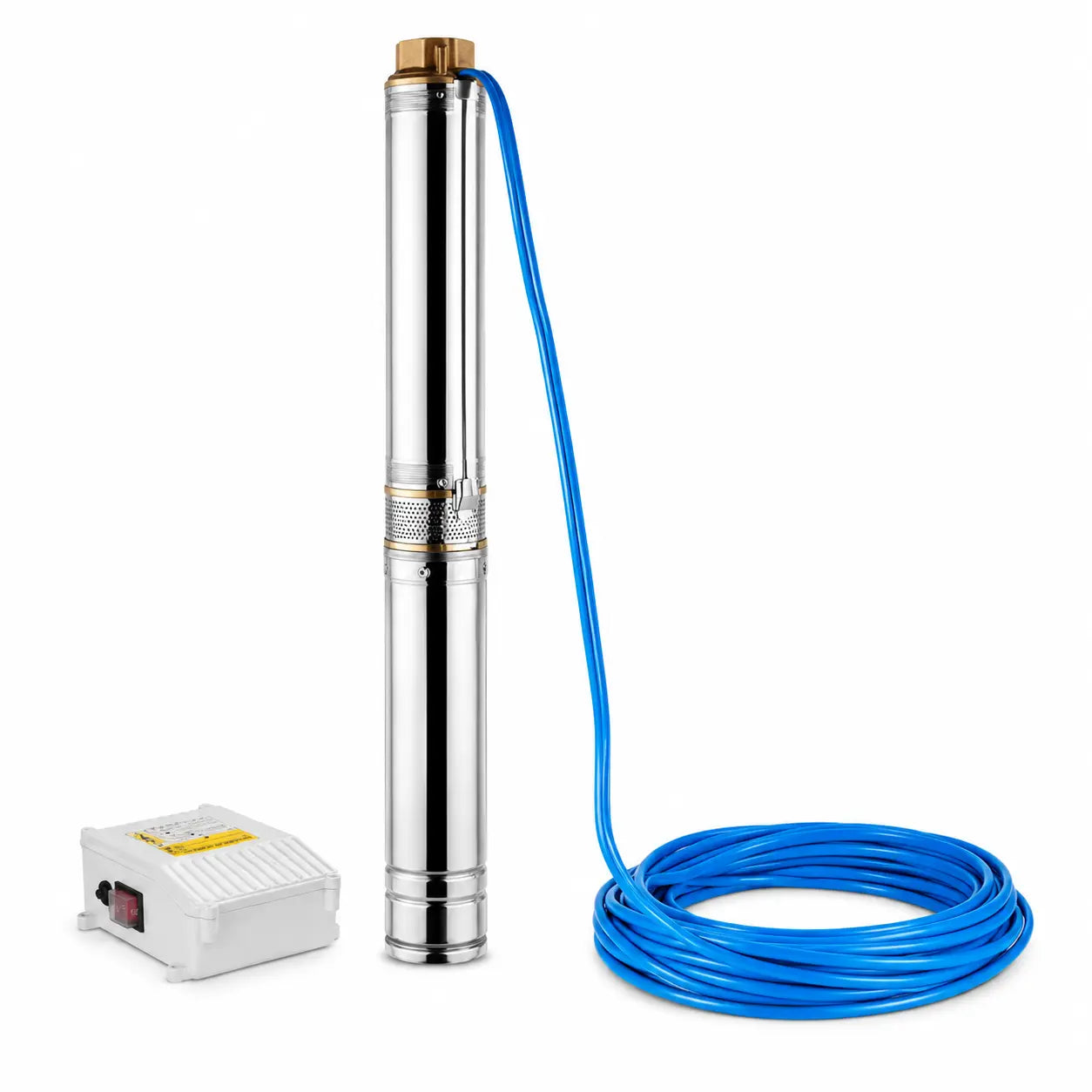 Bomba Sumergible LEO 3XRm1.8/27 1 HP para Pozo Profundo
