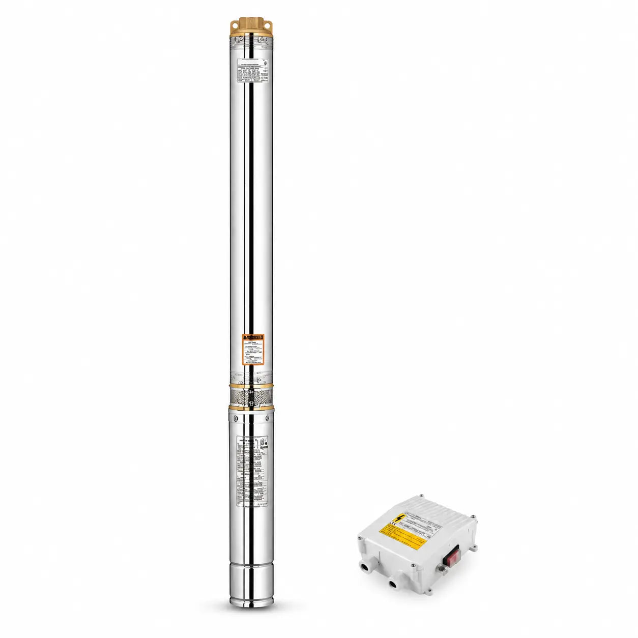 Bomba Sumergible LEO 3XRm1.8/27 1 HP para Pozo Profundo