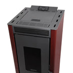 Bosca Estufa a Pellet Black Vision Burdeo + Aspirador Cenizas