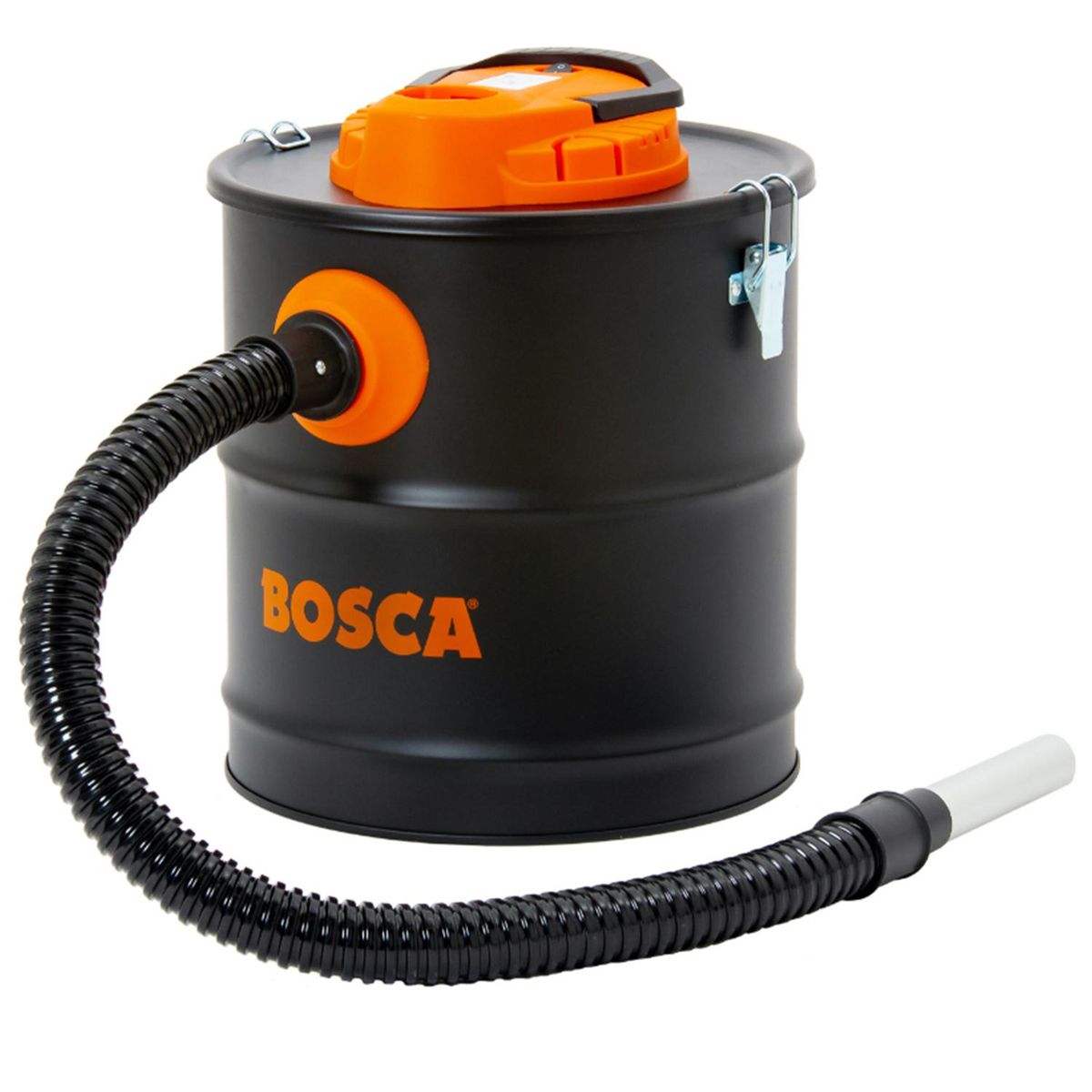Bosca Estufa a Pellet Black Vision Negro + Aspirador Cenizas
