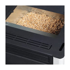 Bosca Estufa a Pellet Black Vision Negro + Aspirador Cenizas