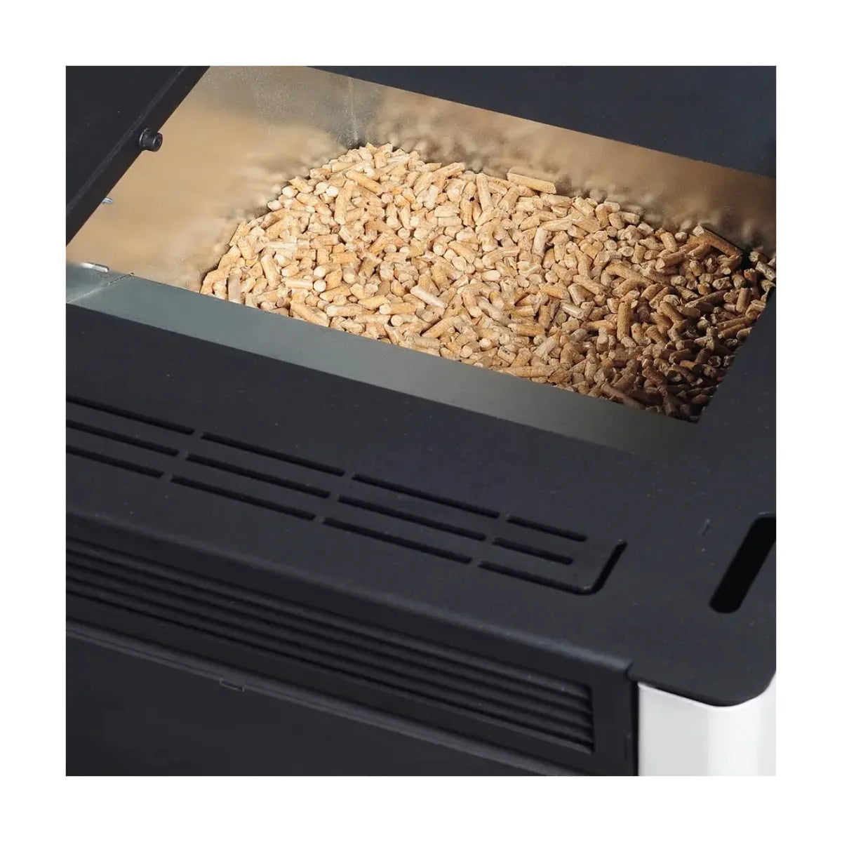 Bosca Estufa a Pellet Black Vision Negro + Aspirador Cenizas