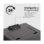 Bosca Estufa a Pellet Black Vision Negro + Aspirador Cenizas