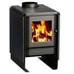Bosca Estufa a Leña Eco 360 Negro | 150 m2 Calefacción
