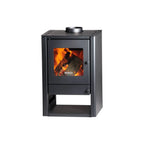 Bosca Estufa a Leña Gold 380 Gris Charcoal | 180 m2 Calefacción