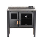 Cocina a Leña Bosca Hestia 90 Charcoal Horno 67 Litros + Kit de Instalación Gratis