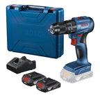 Bosch Taladro Percutor Atornillador GSB 183 Li + 2 Baterías y Cargador