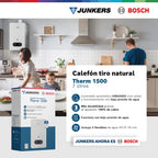 Bosch Calefont Gas Licuado 7 lts Therm 1500 | Tiro Natural