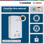 Bosch Calefont Gas Licuado 10 lts Therm 2200 | Tiro Natural