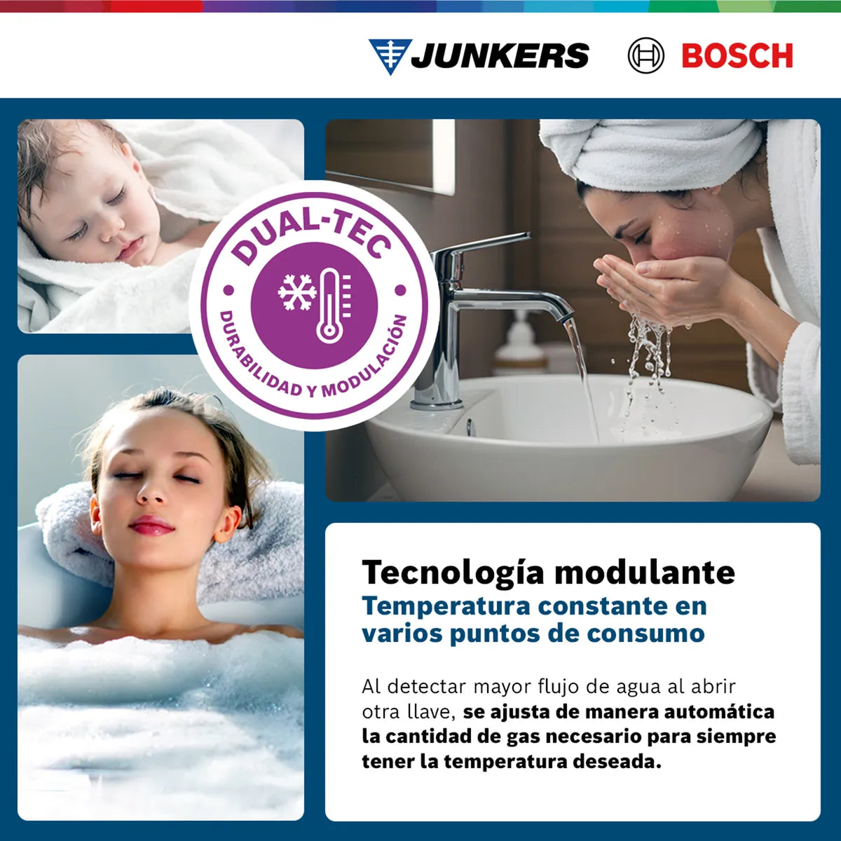 Bosch Calefont Gas Licuado 14 lts Therm 4200 | Tiro Natural