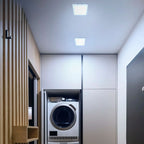 B&P FOCO CUAD.LED 18W 4000K 79265 BLANCO MATE