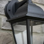 FAROL MURO 4CARAS SUJECION SUPERIOR NEGRO 6012S