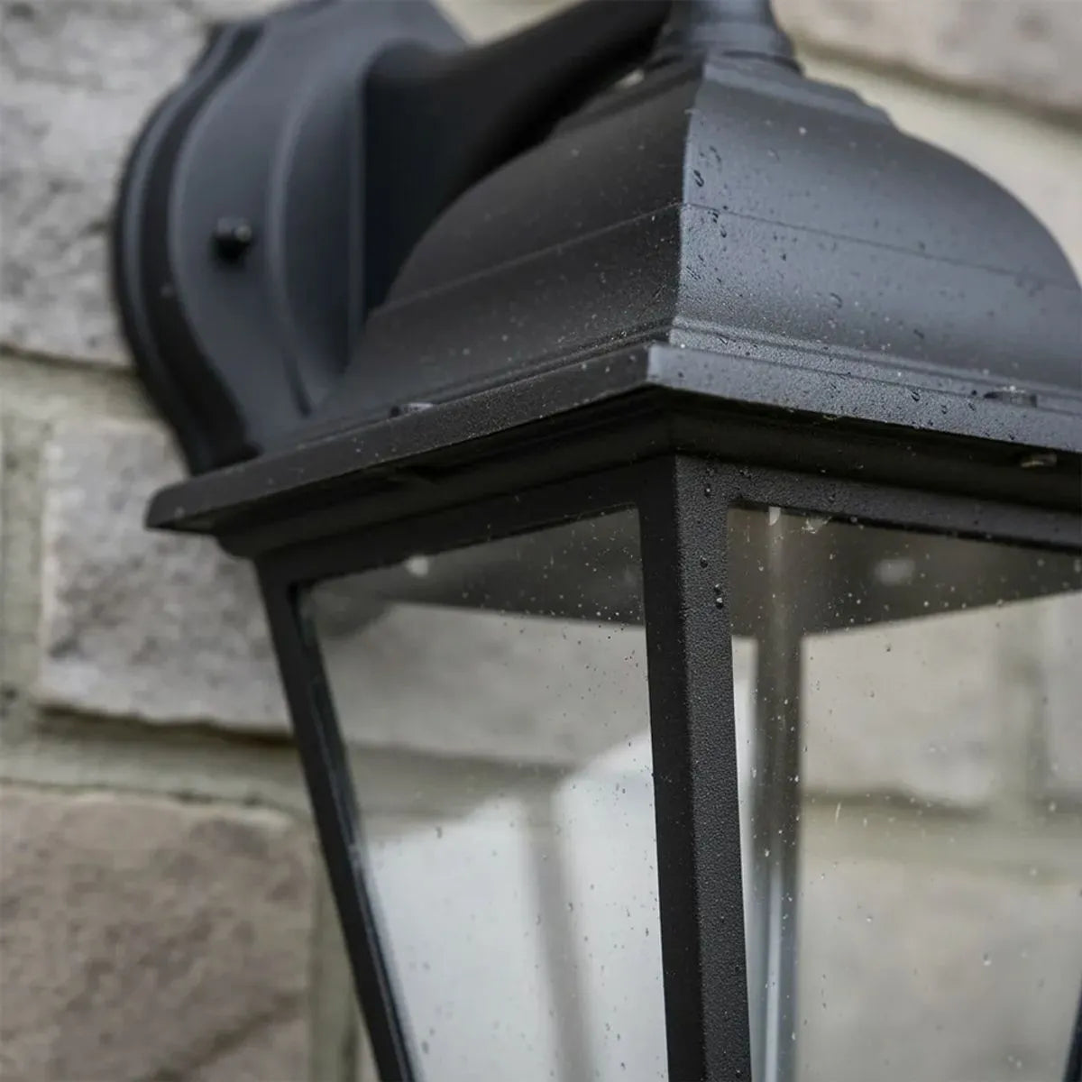 FAROL MURO 4CARAS SUJECION SUPERIOR NEGRO 6012S