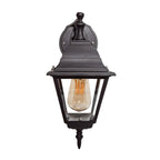FAROL MURO 4CARAS SUJECION SUPERIOR NEGRO 6012S