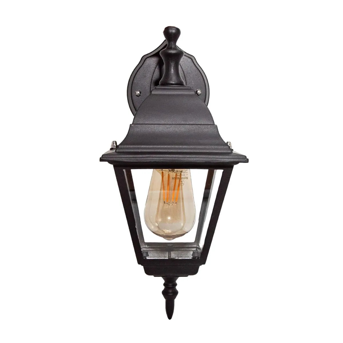 FAROL MURO 4CARAS SUJECION SUPERIOR NEGRO 6012S