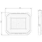 BYP PROYECTOR LED 200W 6500K BP GRIS