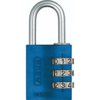 Candado ABUS 145/30 30 mm Aluminio Azul con Clave