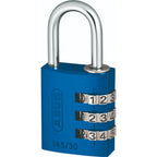 Candado ABUS 145/30 30 mm Aluminio Azul con Clave