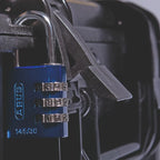 Candado ABUS 145/30 30 mm Aluminio Azul con Clave