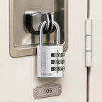 Candado ABUS 145/30 30 mm Aluminio Plata con Clave