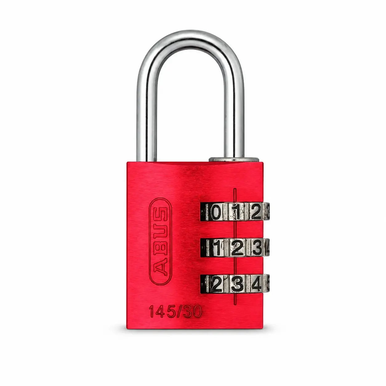Candado ABUS 145/40 40 mm Aluminio Rojo con Clave