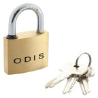 Candado Odis 125 25 mm Bronce Sólido