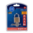 Candado Odis 130 30 mm Bronce Sólido