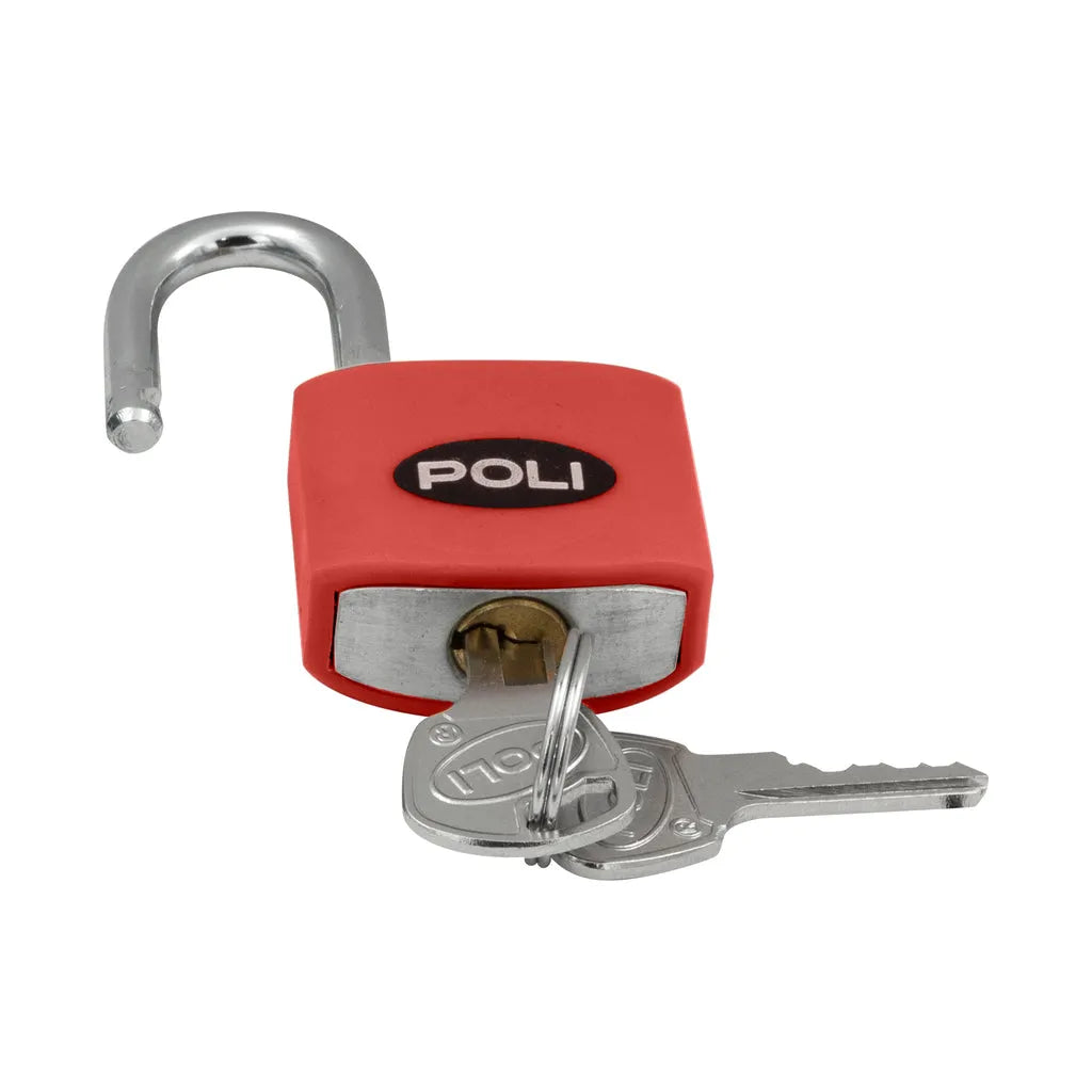 Candado Poli POP 32 mm Rojo