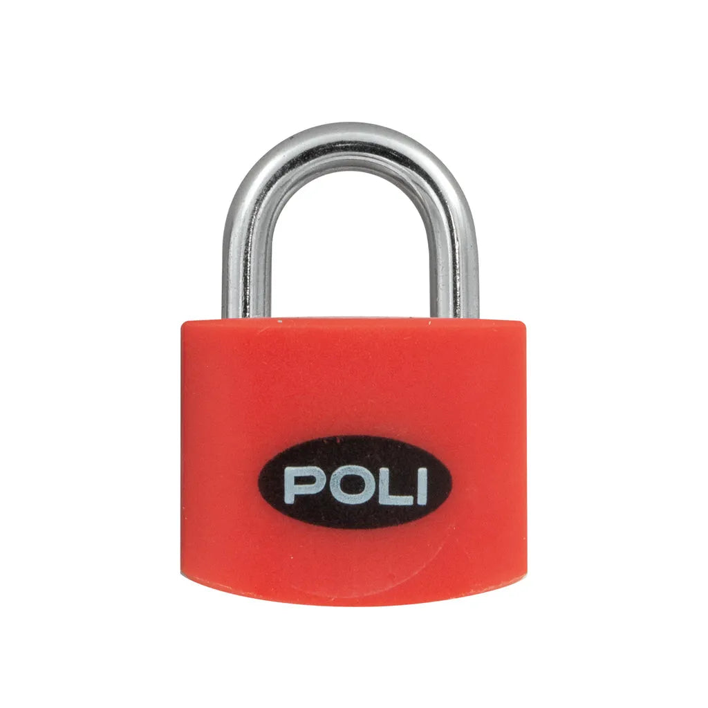 Candado Poli POP 32 mm Rojo