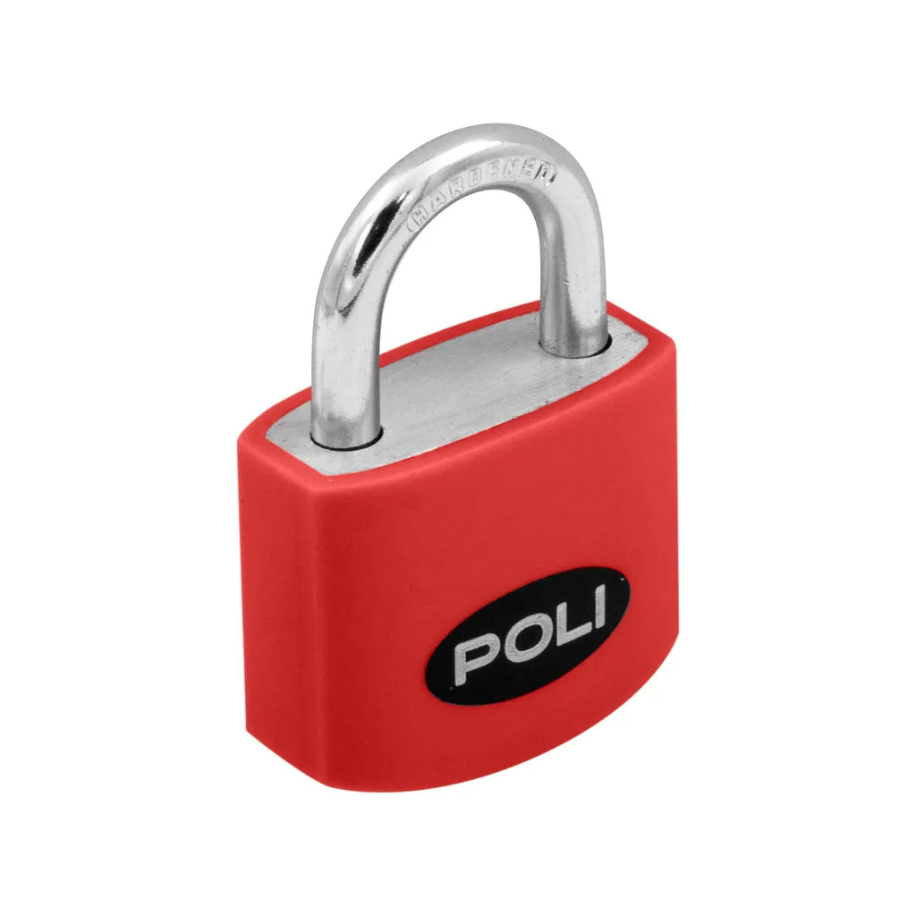 Candado Poli POP 32 mm Rojo