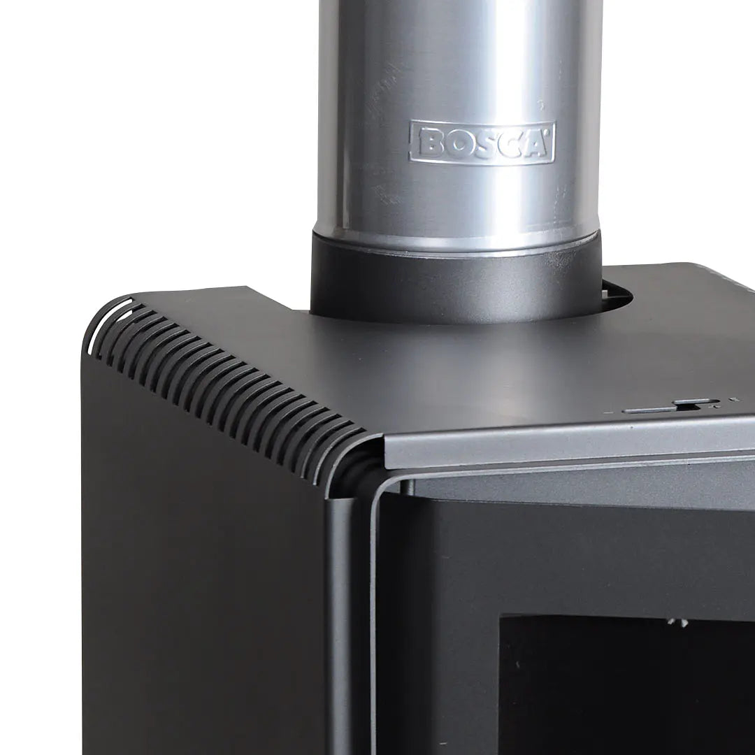 Estufa a Leña Bosca Eco 360 Hasta 150 m² + Kit de Instalación Gratis