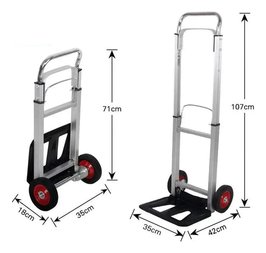 Carro Yegua Plegable Uro Gris 90 kg