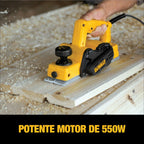 Dewalt Cepillo Eléctrico 1 mm 550W D26676