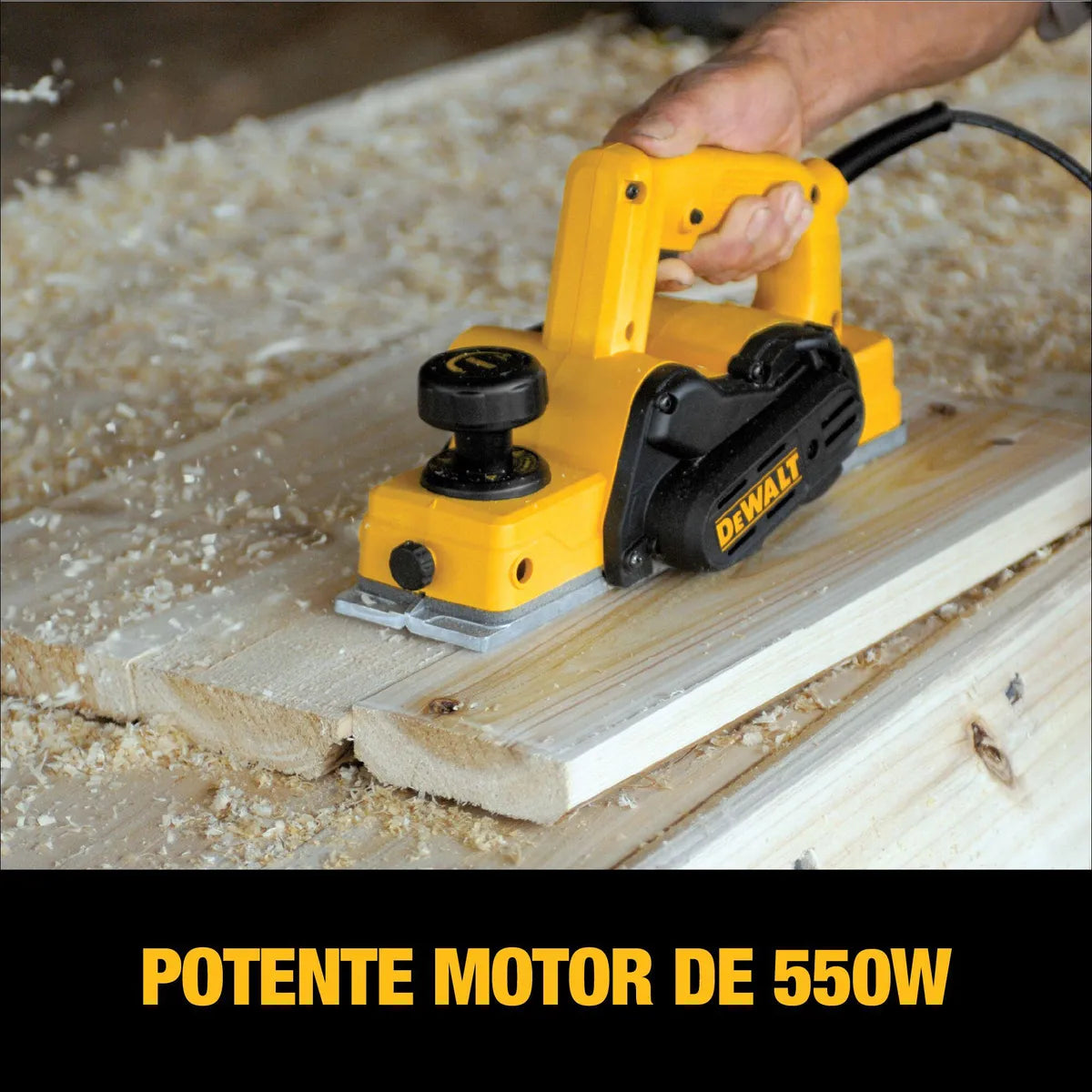 Dewalt Cepillo Eléctrico 1 mm 550W D26676