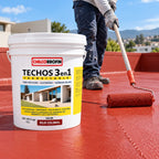 Impermeabilizante Chilcorrofin Techos 3 en 1 Rojo Colonial 4 Galones